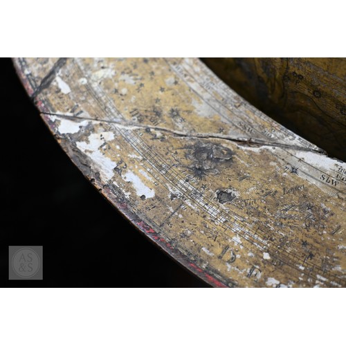 698 - A scarce pair of large George III terrestrial and celestial table top library globes by John Newton,... 