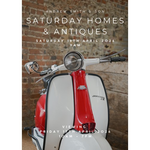 Live - 18 Apr 2026 9am - Saturday Homes & Antiques