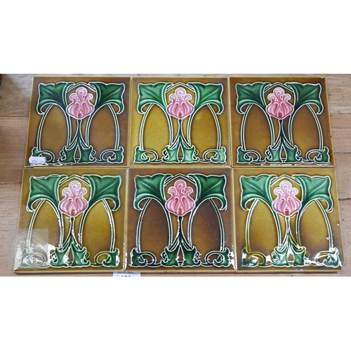 466 - A set of six antique 6