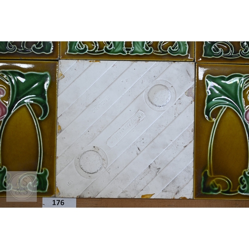 466 - A set of six antique 6