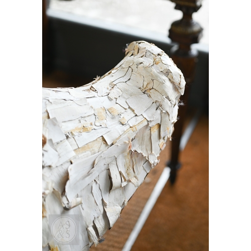 11 - A large artisan made organic pig sculpture, 147 cm long x 90 cm h
