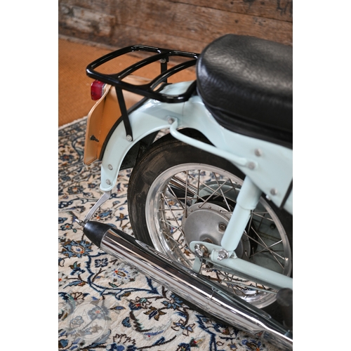26 - A classic Ariel Arrow Super Sports, 250cc two stroke motorcycle, first registered 2nd April 1960 on ... 
