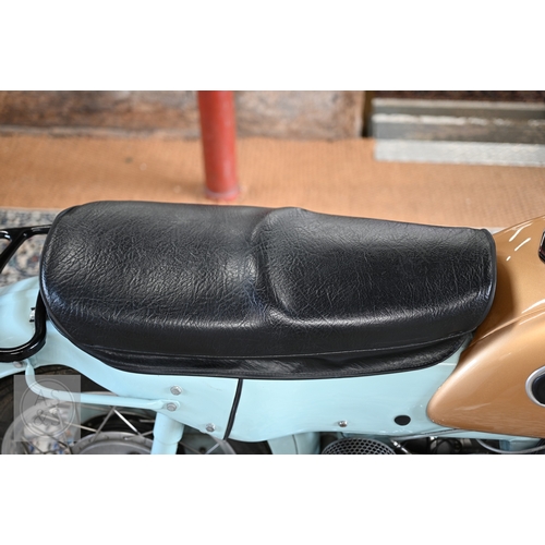 26 - A classic Ariel Arrow Super Sports, 250cc two stroke motorcycle, first registered 2nd April 1960 on ... 