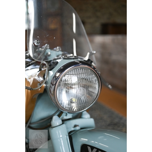 26 - A classic Ariel Arrow Super Sports, 250cc two stroke motorcycle, first registered 2nd April 1960 on ... 