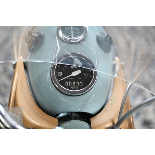 26 - A classic Ariel Arrow Super Sports, 250cc two stroke motorcycle, first registered 2nd April 1960 on ... 