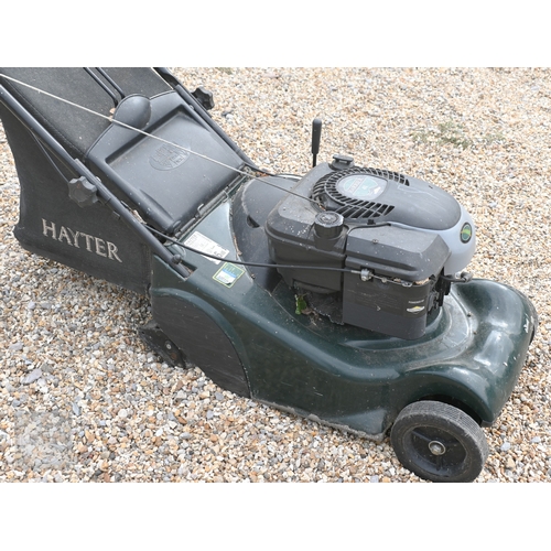 3 - A Hayter Harrier petrol mower, a/f