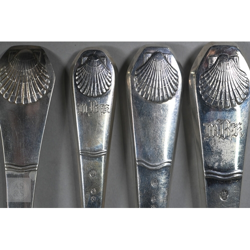 70 - An extensive Danish .826 grade service of flatware and cutlery, by V. Mortensen (Aalborg), Christoph... 