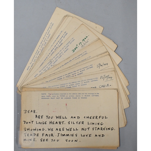 810 - A scarce, interesting and extensive archive of WWII period Japanese POW ephemera, amassed by T178560... 