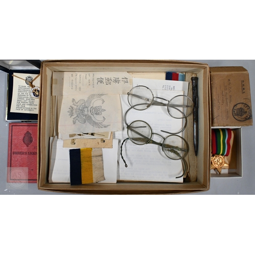 810 - A scarce, interesting and extensive archive of WWII period Japanese POW ephemera, amassed by T178560... 