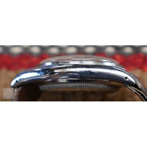 774 - Rolex, a gentleman's vintage Oyster Perpetual Precision wristwatch, stainless steel, manual movement... 
