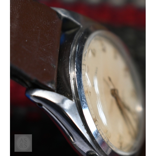774 - Rolex, a gentleman's vintage Oyster Perpetual Precision wristwatch, stainless steel, manual movement... 