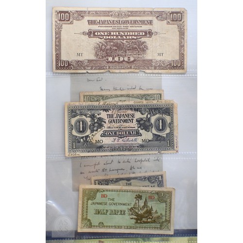 810 - A scarce, interesting and extensive archive of WWII period Japanese POW ephemera, amassed by T178560... 