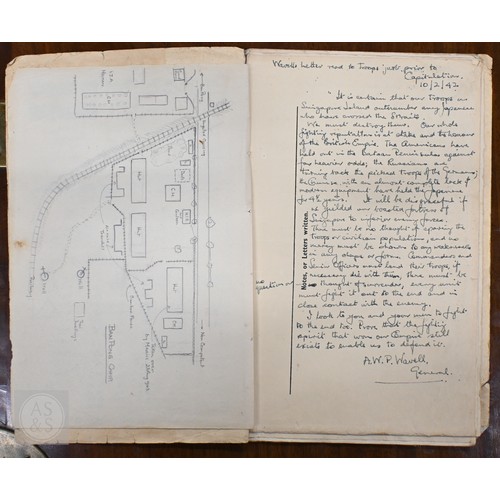 810 - A scarce, interesting and extensive archive of WWII period Japanese POW ephemera, amassed by T178560... 