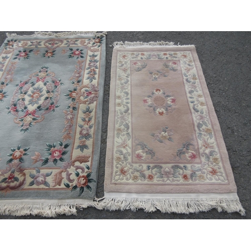 1 - Three Chinese Rugs, one 6ft x 4ft, two 3ft x 5ft.