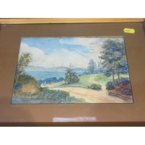 382A - ENGLISH SCHOOL,19TH CENTURY Lake District scenes, watercolour, 9 1/2in x 6 1/2in