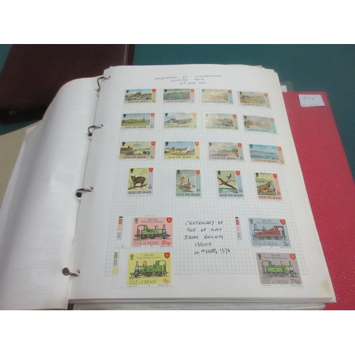 571 - A collection of All World Stamps and GB 1st Day Covers, contained in five albums; stamps include a Q... 