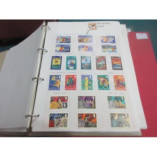 571 - A collection of All World Stamps and GB 1st Day Covers, contained in five albums; stamps include a Q... 