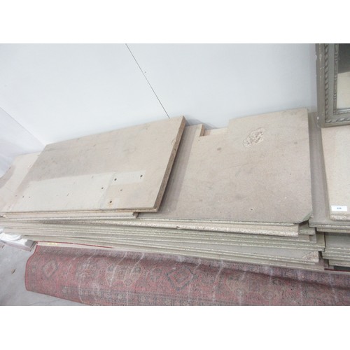 498 - A large quantity of chipboard sheets