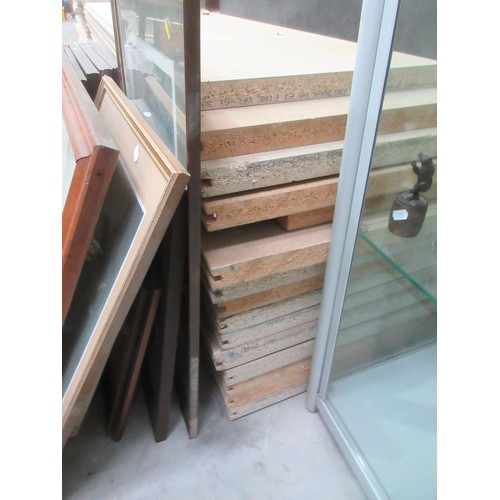 498 - A large quantity of chipboard sheets