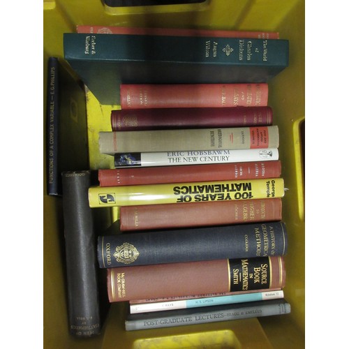 389 - Four boxes of Books including sciences, methods and formations, some titles include 'Continuous Grou... 