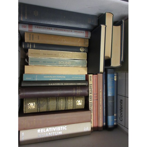 389 - Four boxes of Books including sciences, methods and formations, some titles include 'Continuous Grou... 