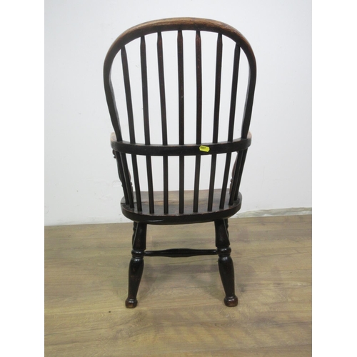 323 - A 19th Century child's Windsor Armchair 2ft 5in H