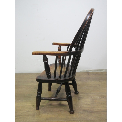 323 - A 19th Century child's Windsor Armchair 2ft 5in H