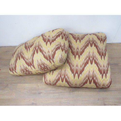 209 - Eight Cushions covered in Missoni fabric