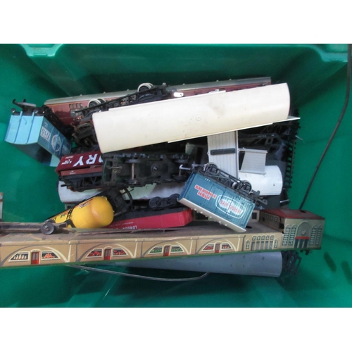 287 - Three boxes of 00 gauge Model Railway items including an unboxed Wrenn 'City of Stoke-on-Trent' in L... 