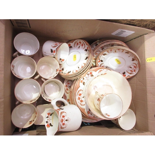 550 - Three boxes of part Tea Services including Minton, Colclough and Delphine