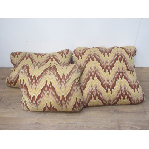 129 - Eight Cushions covered in Missoni fabric