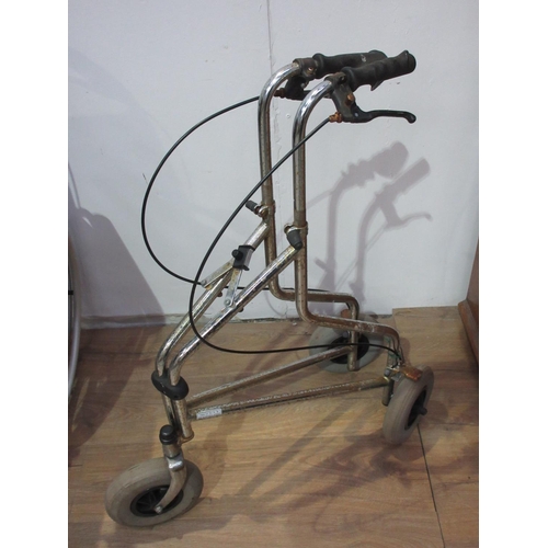 466 - A Wheel Chair and two Mobility Frames