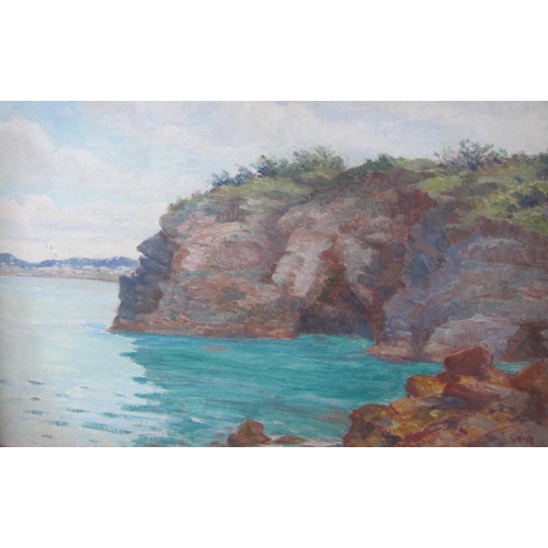 473 - LADY PATRICIA RAMSAY R.W.S., R.W.A., N.E.A.C. (1886-1974) - Bermuda - Looking out from the shore tow... 