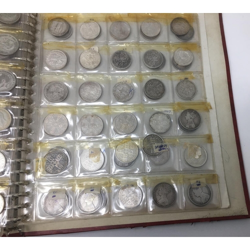 45 - A Collection of Florins Queen Victoria - Queen Elizabeth II, to include 1862, 1892, 1905, etc.