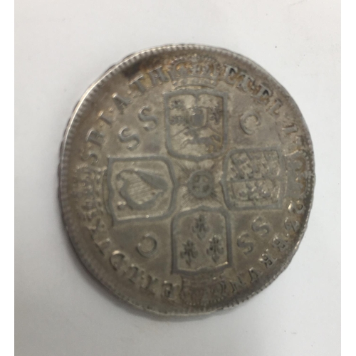 72 - George I Half Crown 1723 SSC