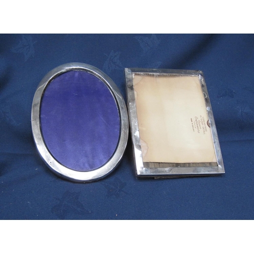 263 - Two silver Photograph Frames