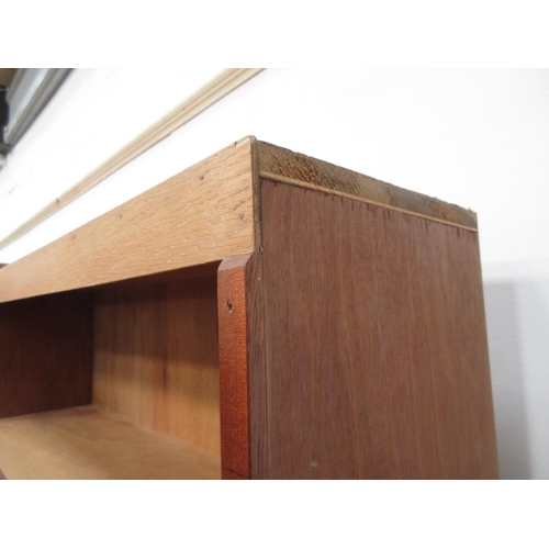 383 - A modern Chest of Drawers 2ft 10in W x 2ft 10in H and three modern Bookcases