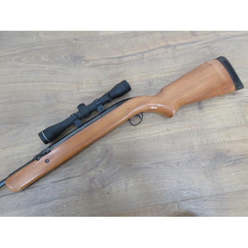 512 - A BSA Airsporter .22 Air Rifle fitted Webley 4 x 32 Sights