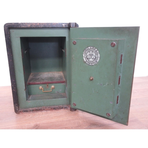 522 - A cast iron Safe by Thomas Kimm & Co.