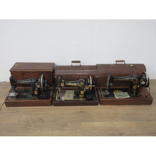 387 - Three Sewing Machines