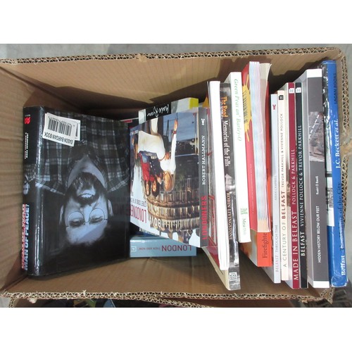 377 - Five boxes of Railway, Bus and motoring Books and Magazines