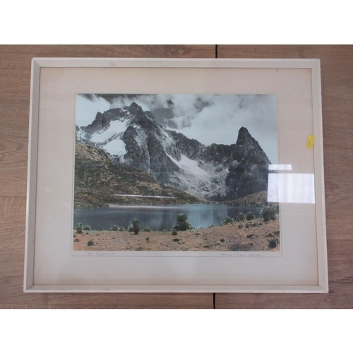 600 - After David Shepherd, two Rhinoceros in a landscape, colour reproduction, 5 1/2 x 10 1/2 in; and a s... 