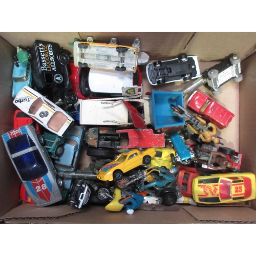 114 - A quantity of playworn diecast Vehicles including Matchbox