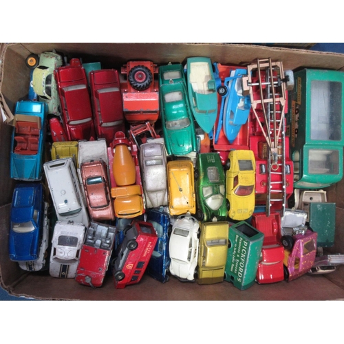 114 - A quantity of playworn diecast Vehicles including Matchbox