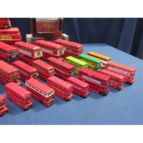 119 - Two boxes of modern diecast Buses