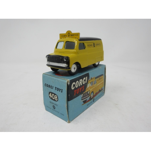 126 - A boxed Corgi Toys No.408 Bedford AA Van