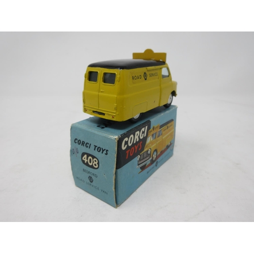 126 - A boxed Corgi Toys No.408 Bedford AA Van