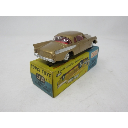 133 - A boxed Corgi Toys No.211S Studebaker Golden Hawk