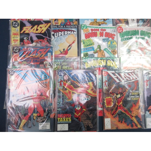 158 - Thirty Superman, Supergirl, Ambush Bug and Flash Comics