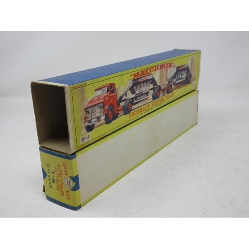 185 - A boxed Matchbox M-4 Fruehauf Hopper Train